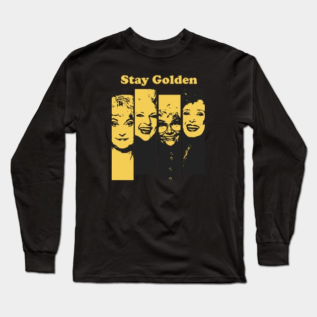 golden girls Long Sleeve T-Shirt by Verge of Puberty